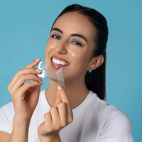 Teeth Whitening Strips + Free Sensitivity Toothpaste