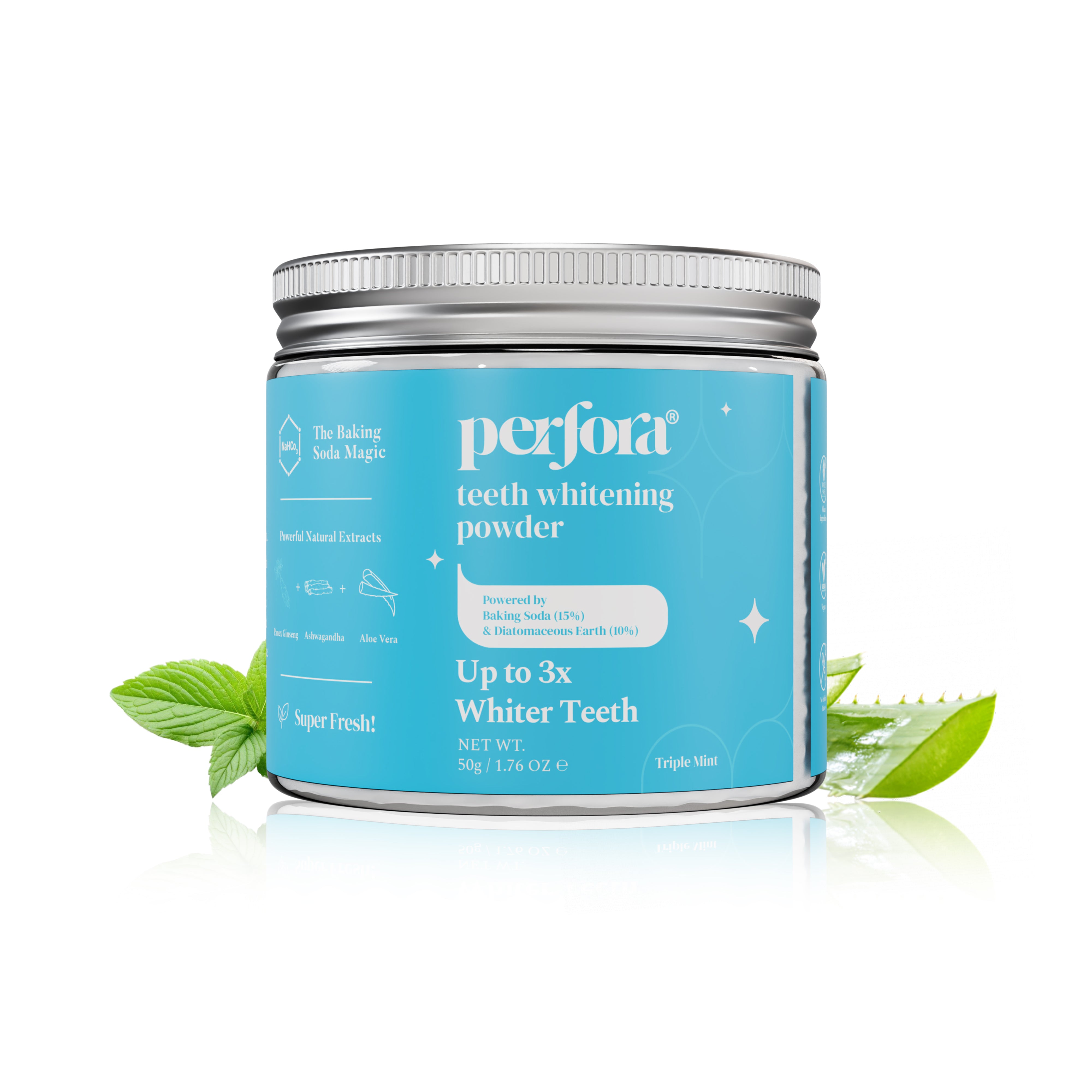 Peroxide Free Teeth Whitening Powder