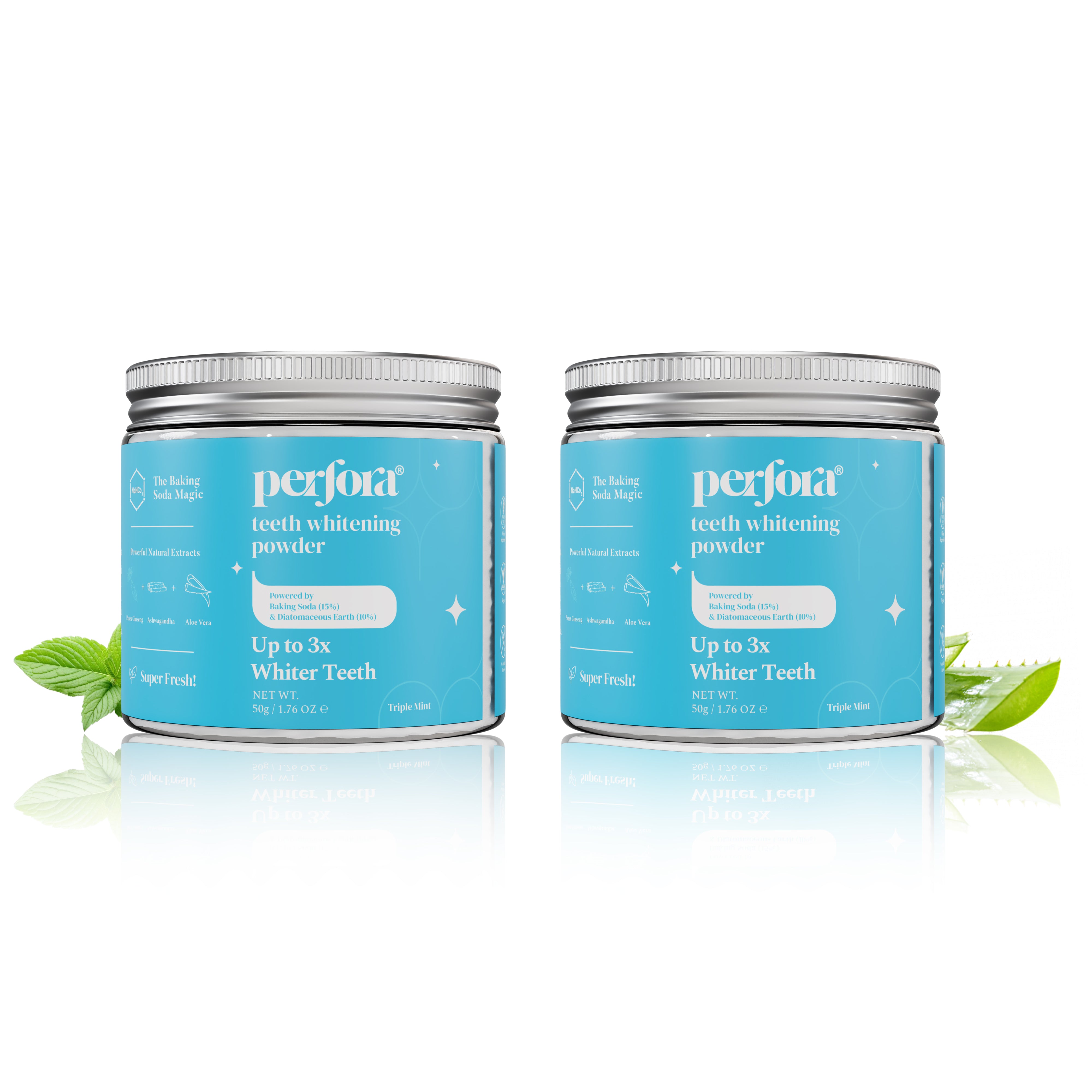 Peroxide Free Teeth Whitening Powder