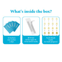 Teeth Whitening Strips - Pack of 14