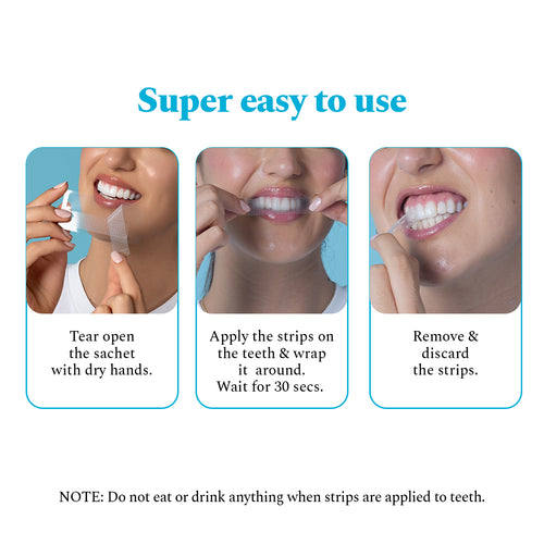 Purple Magic Teeth Whitening Serum & Whitening Strips Combo