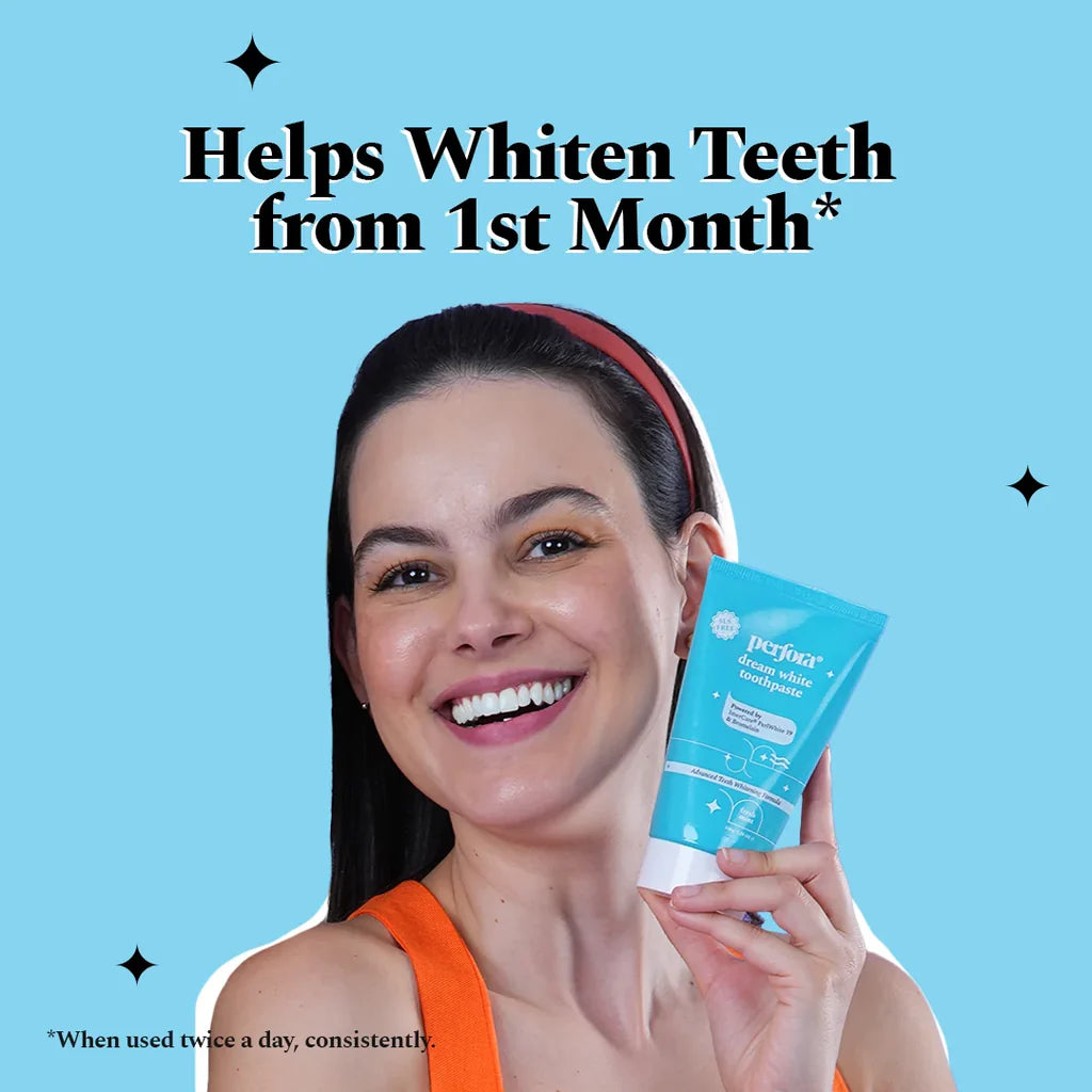 Teeth Whitening Routine - Toothpaste, Strips, Mouthwash, Toothbrush
