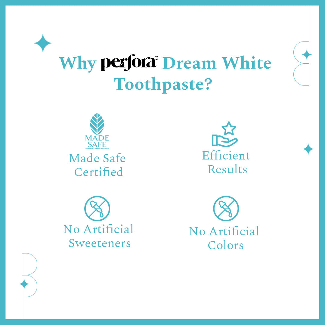Dream White Toothpaste - Fresh Mint for Teeth Whitening