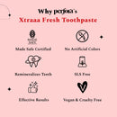 Reasons to choose Perfora's flouride range Xtraaa Fresh toothpaste