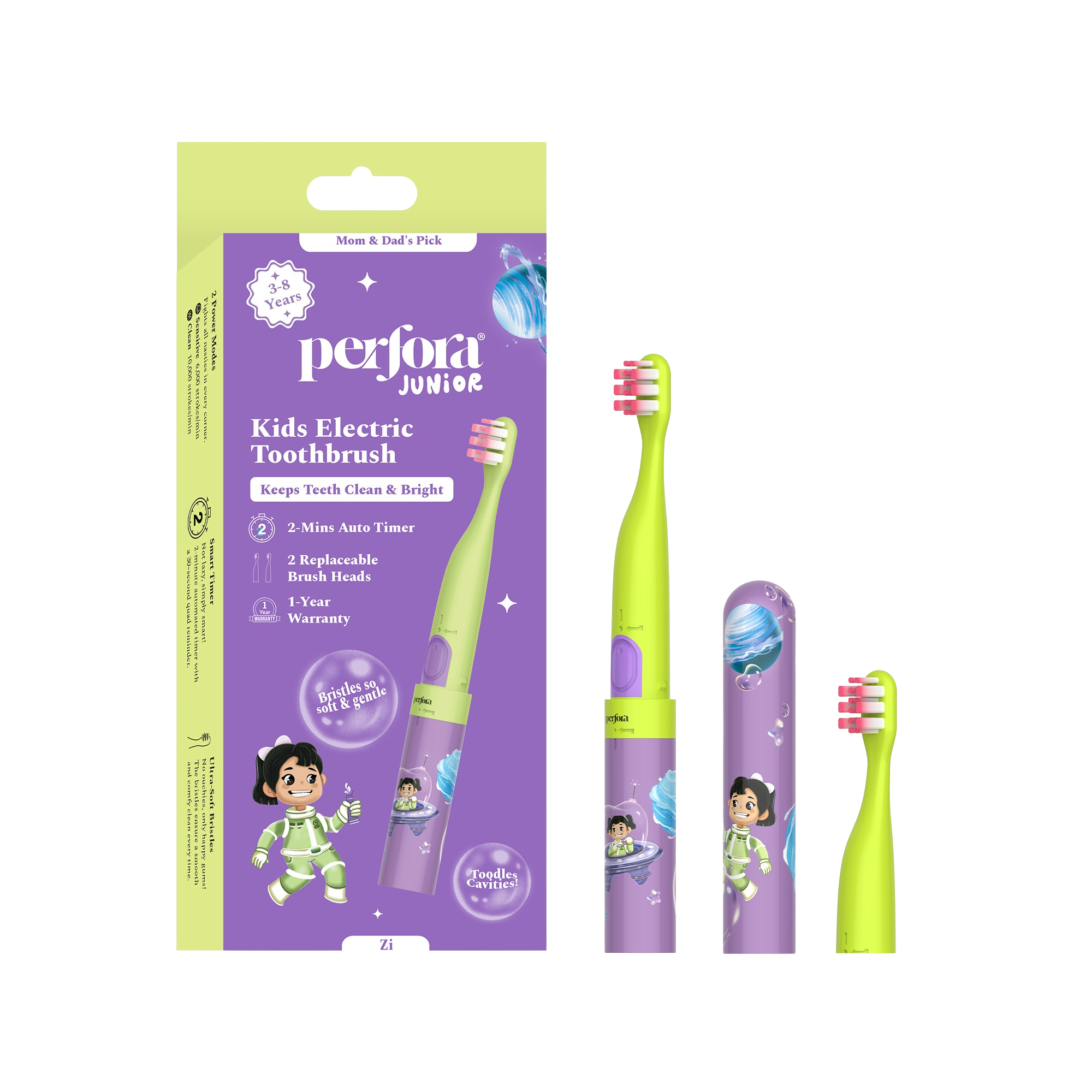 Kids Electric Toothbrush - Zi