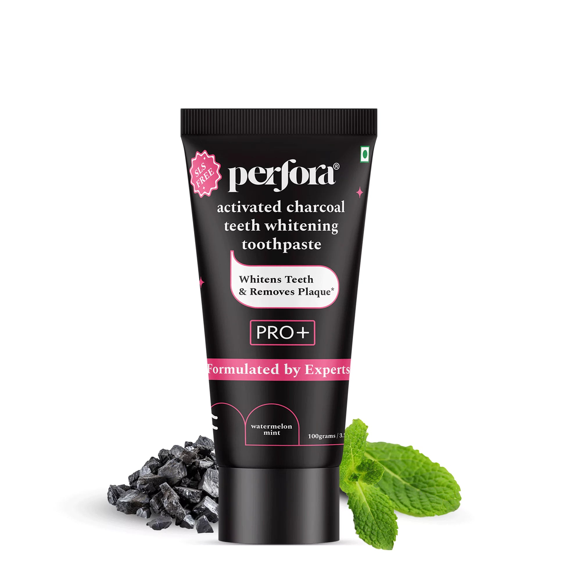 PRO+ Charcoal Toothpaste - For Teeth Whitening