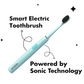 Electric Toothbrush  - Model 002 - Seaside Mint