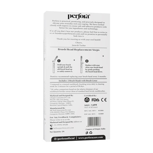 Brush Head - M001  Rechargeable