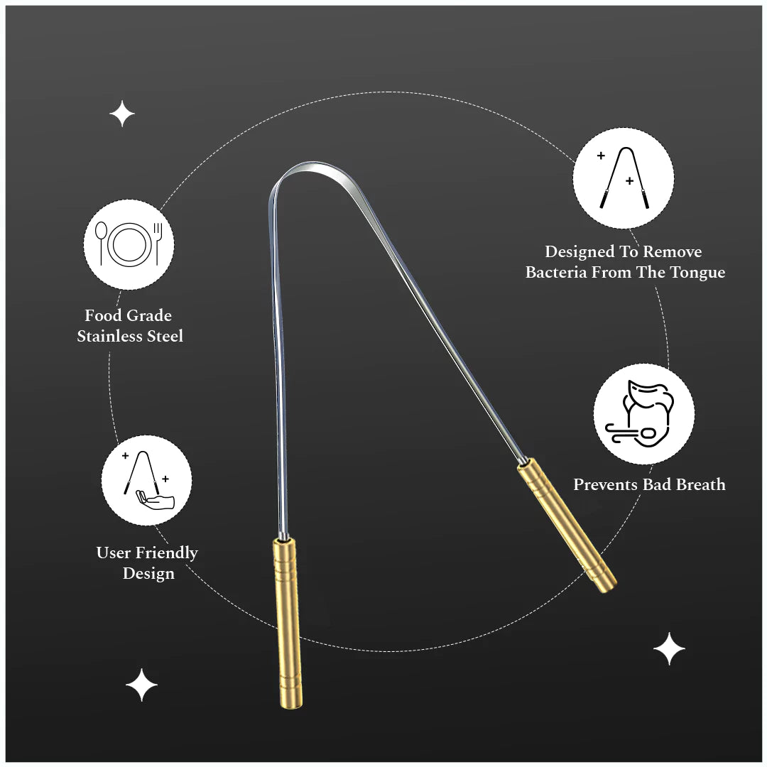 Original Steel Tongue Cleaner