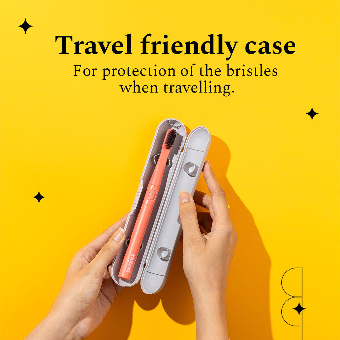 Electric Truthbrush + 2 Brush Heads Combo + Travel Case