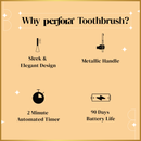 Electric Toothbrush - Gold Metallic Range