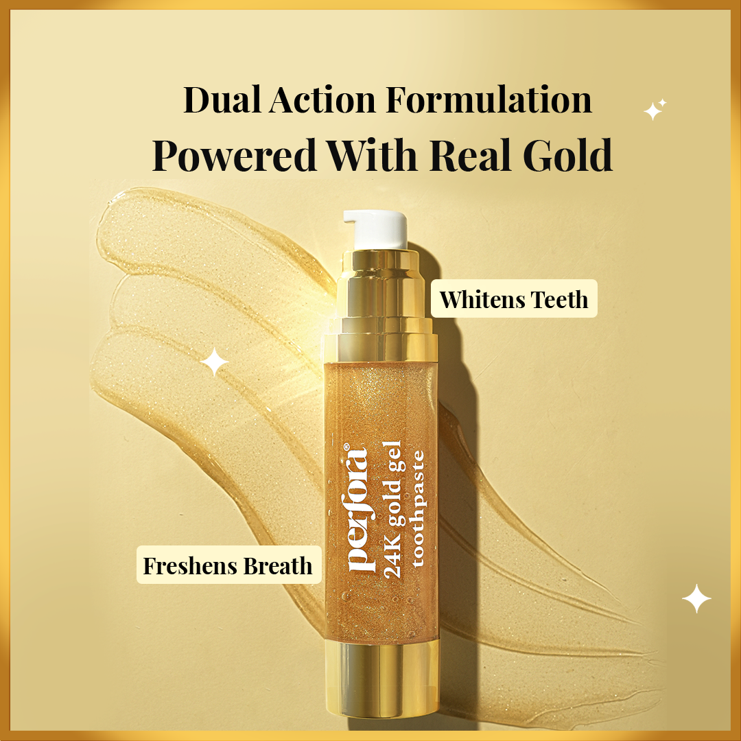 24K Teeth Whitening Gold Serum Combos