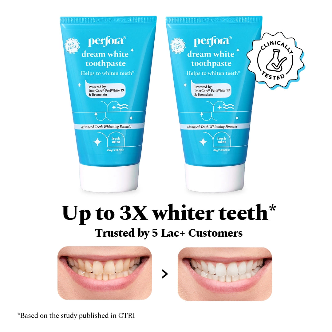 Dream White - Teeth Whitening Toothpaste Pack of 4