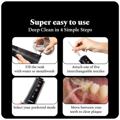 Smart Dental Flosser - Black Gold
