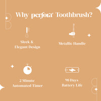 Electric Toothbrush - Gold Metallic Range