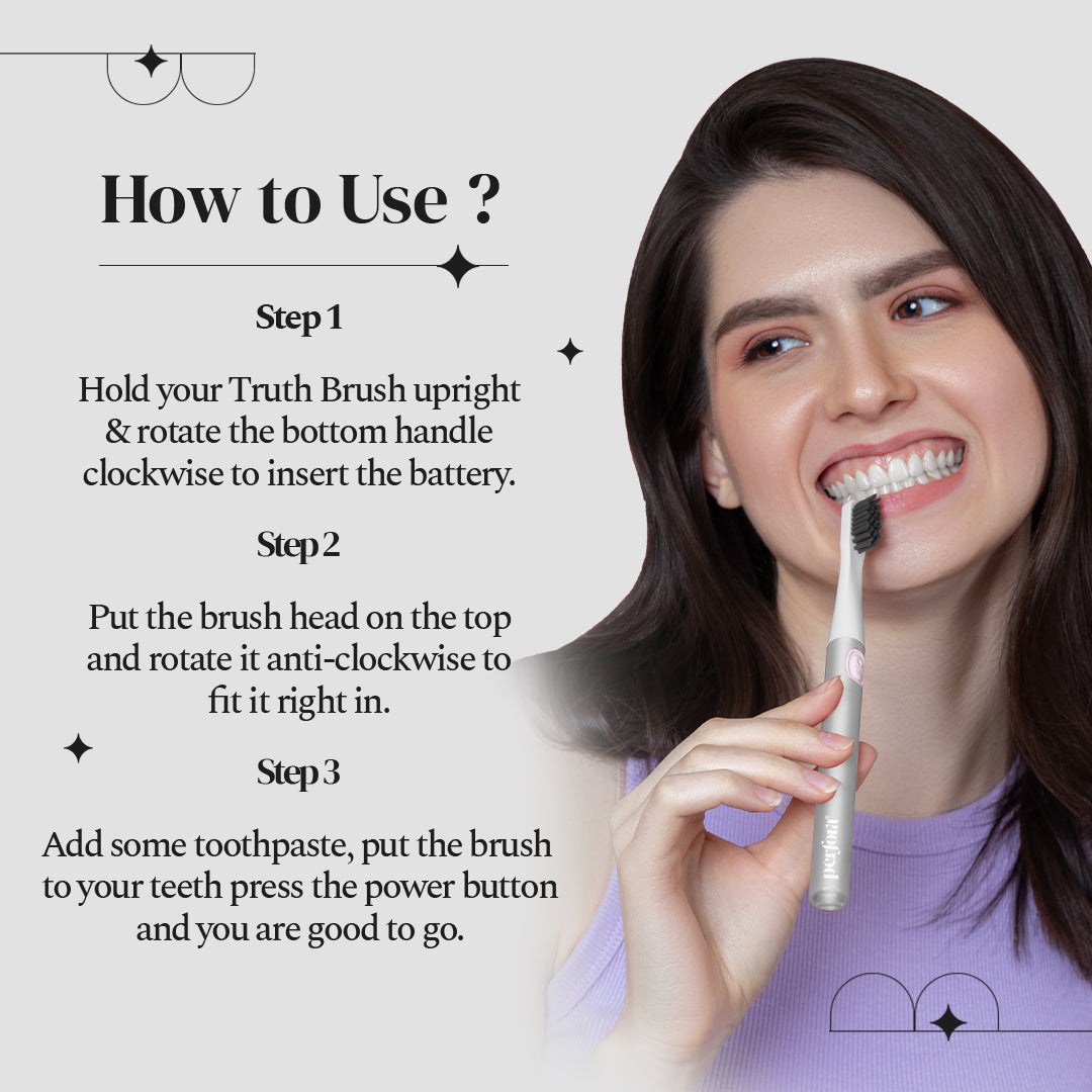 Sonic Electric Toothbrush - AAA Battery