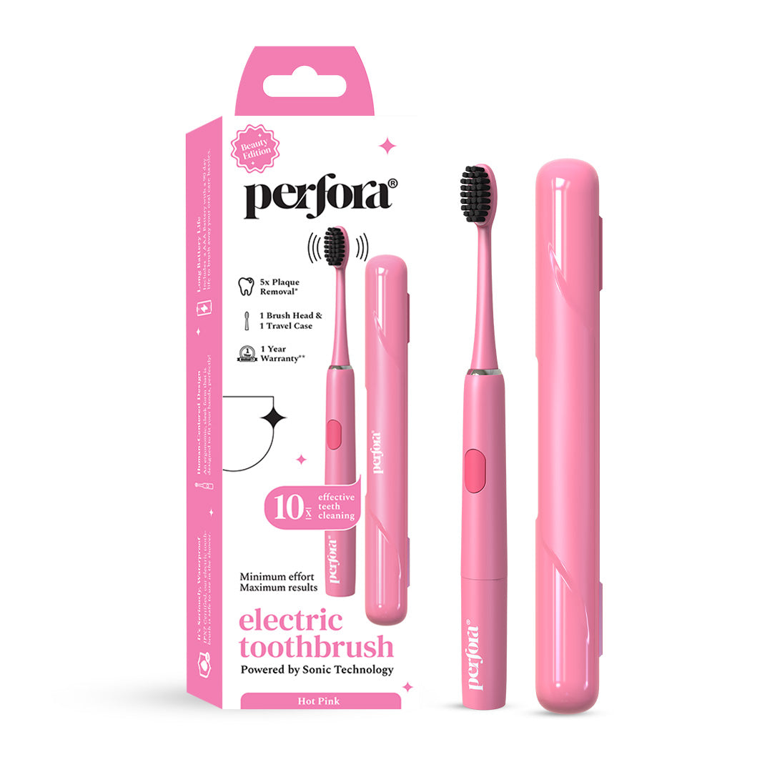 Hot Pink Electric Toothbrush - Model 002