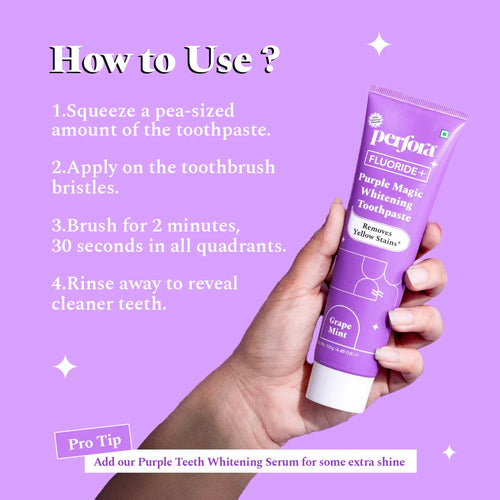 Purple Magic Whitening Toothpaste 125g