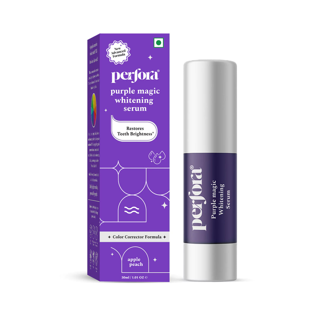 Purple Serum and Awake & Unwind Toothpaste Combo