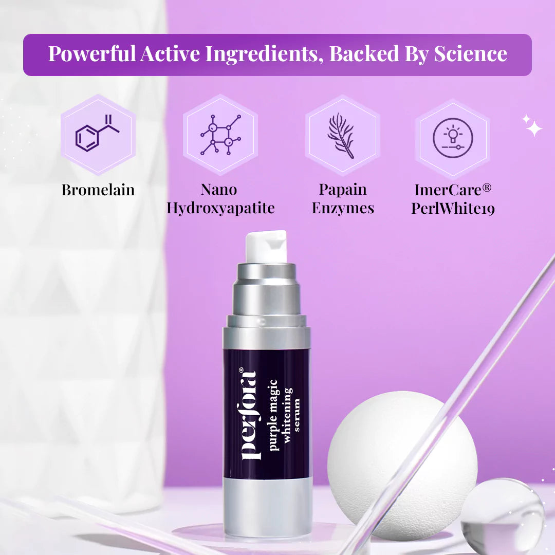 Purple Magic Teeth Whitening Serum