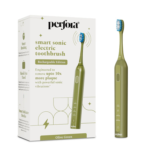 Smart Sonic Electric Toothbrush - Rechargeable