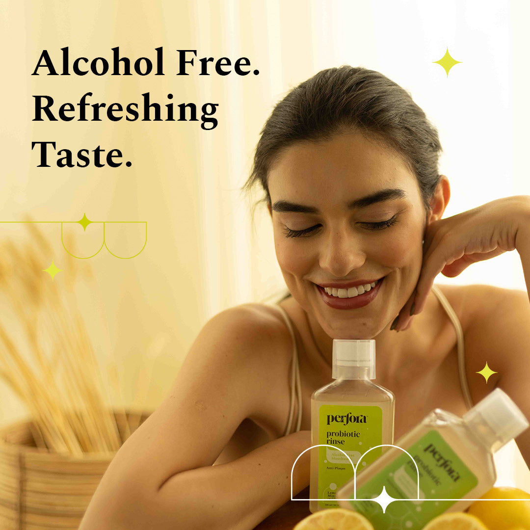Alcohol Free Mouthwash - Thyme Mint for Fresh Breath