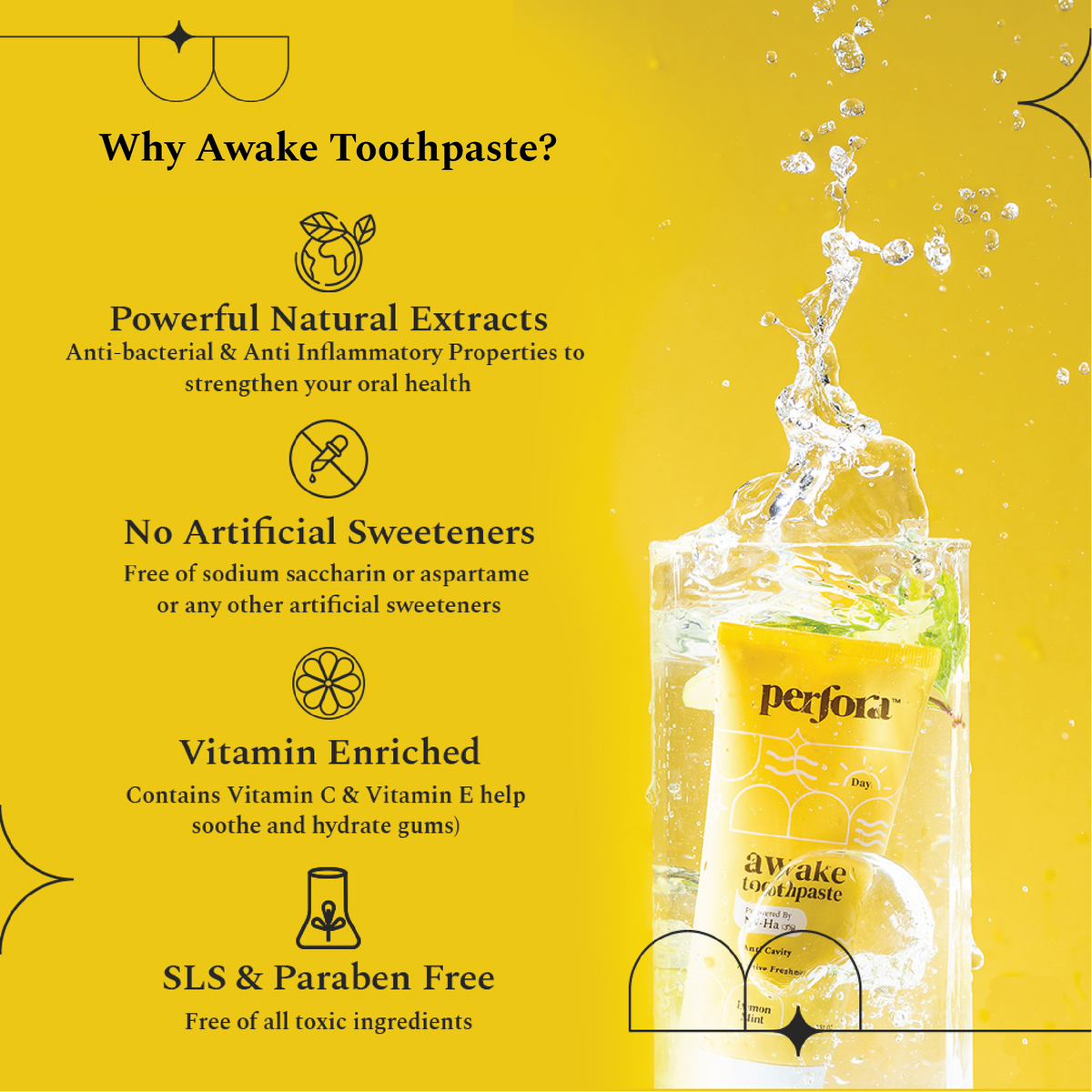 Awake Toothpaste - Lemon Mint