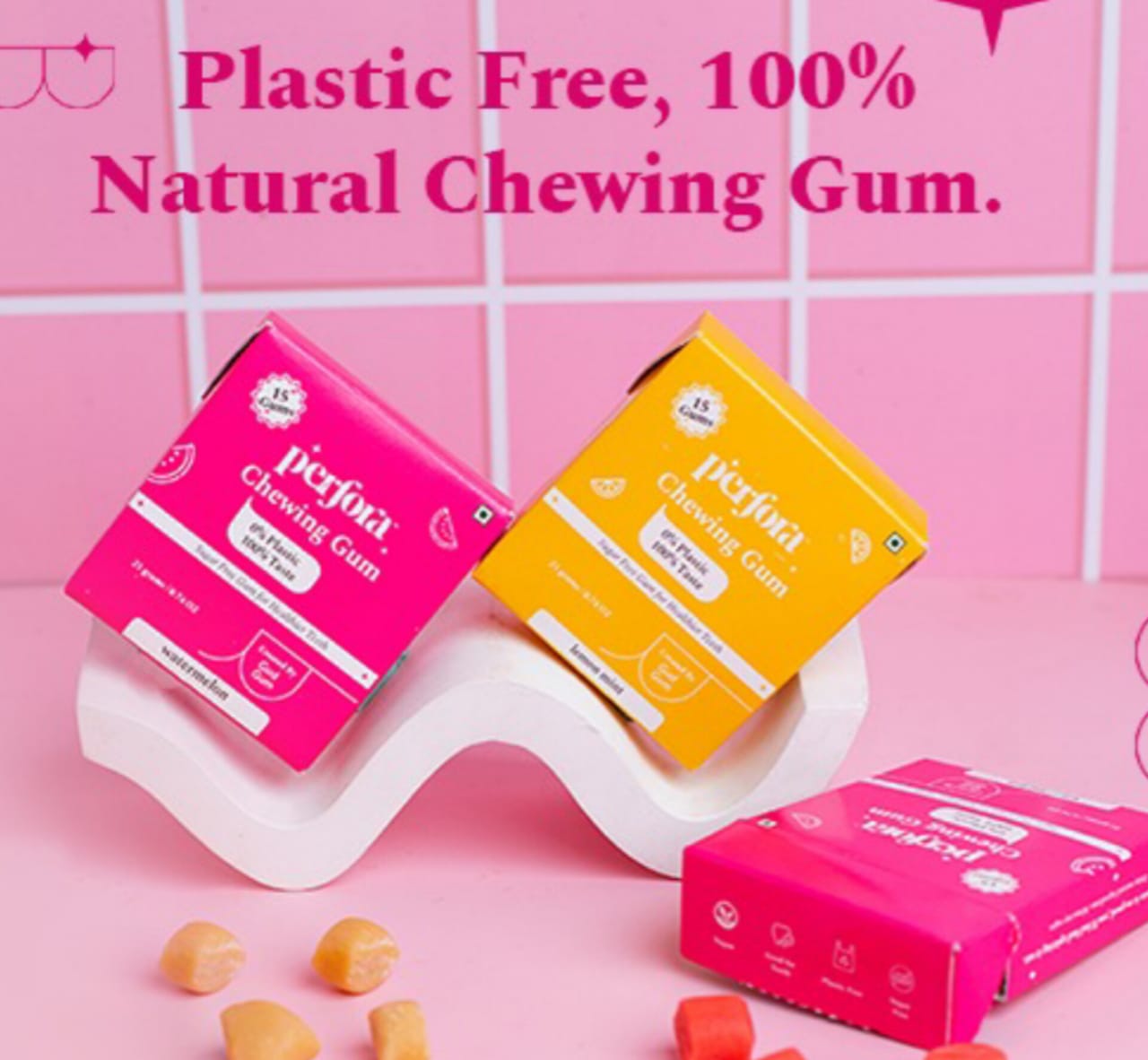 Plastic Free Chewing Gum Combo