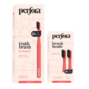 Electric Truthbrush + Brush Heads Combo - Spicy Coral