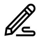 Image contains a pencil showing the personalisation option for Perfora's electronics.