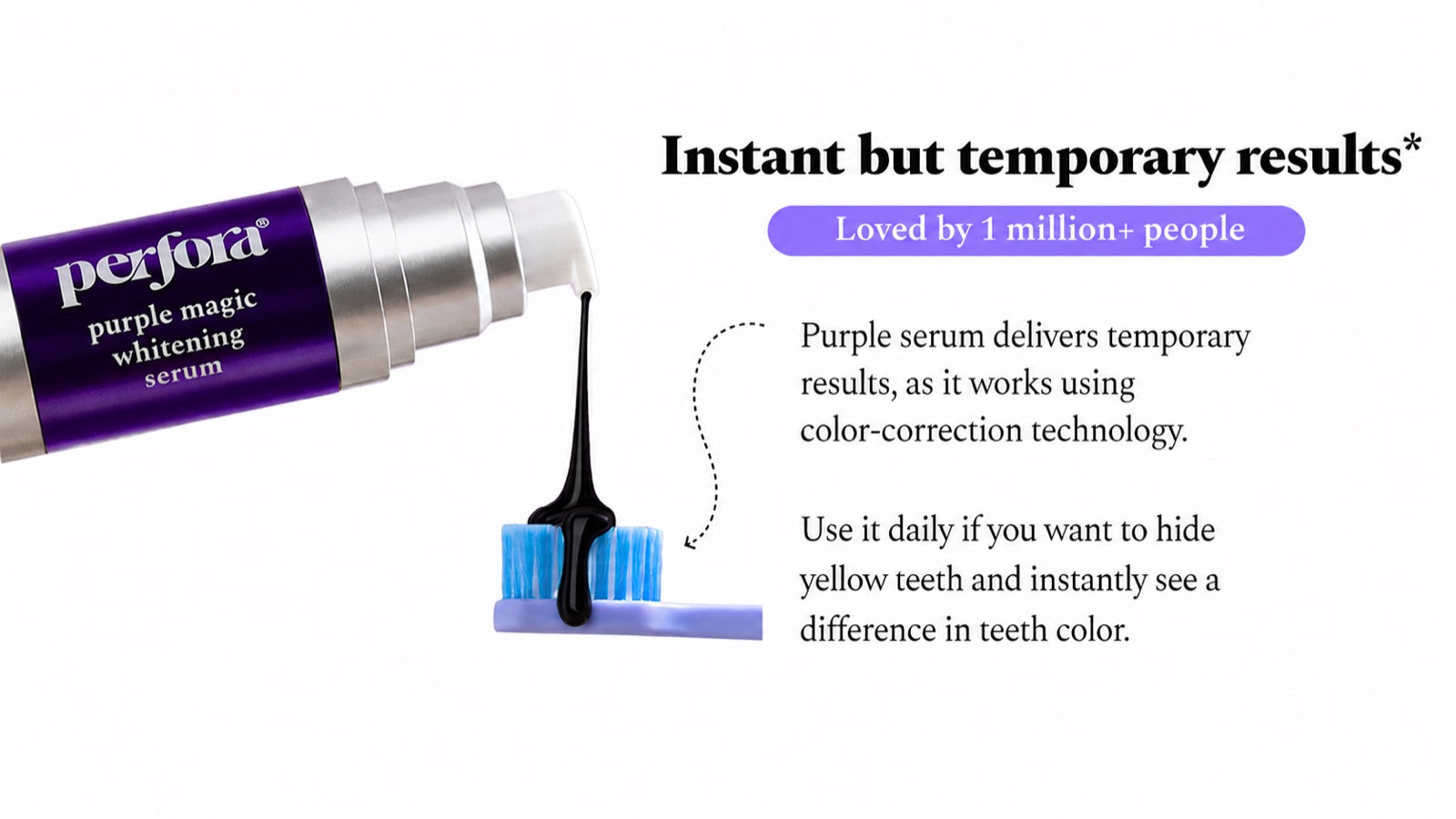 Instant but temporary results — loved by 1 million+ people. Shop now.